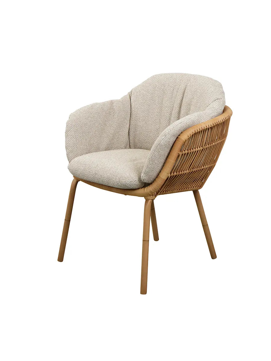 Stay havestol m. 4 ben fra Cane-line - Desert Sand, Cane-line Rise - Jacobsen Plus