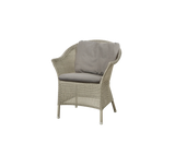 Lansing Havestol fra Cane-line - Taupe / Taupe- Cane-line Natté sæde - og ryghynde - Jacobsen Plus