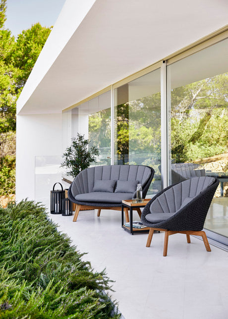 Peacock 2-pers. Sofa, Soft Rope fra Cane-line - 2 - Jacobsen Plus