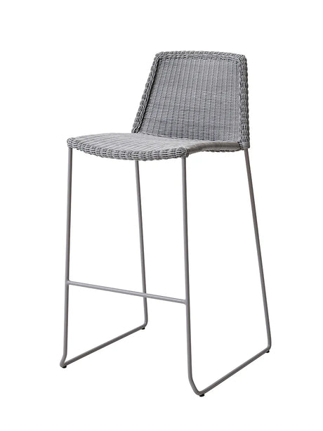 Breeze Barhocker von Cane-line - Hellgrau - Jacobsen Plus