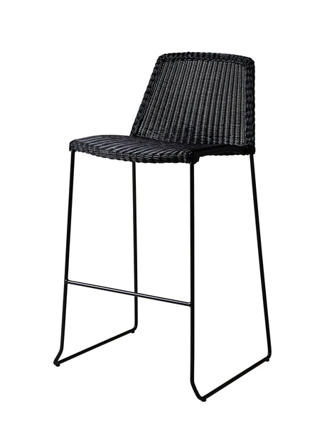 Breeze Barhocker von Cane-line - Schwarz - Jacobsen Plus