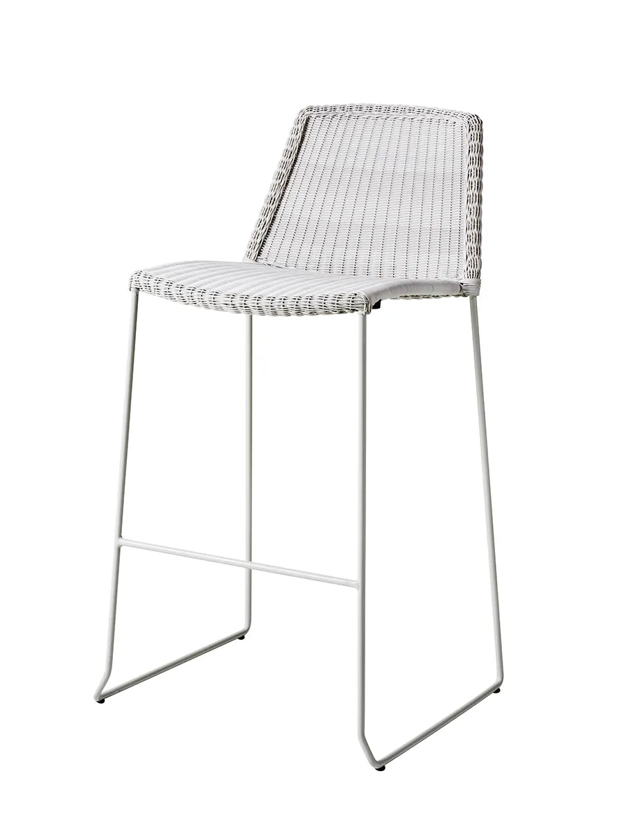 Breeze Barstol fra Cane-line - White grey - Jacobsen Plus