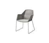 Breeze Havestol m. Meder Stel fra Cane-line - Taupe - Jacobsen Plus