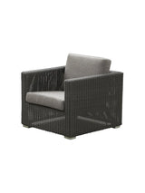Kissenset für Chester Lounge-Sessel von Cane-line - Taupe, Cane-line Natté inkl. QuickDry - Jacobsen Plus