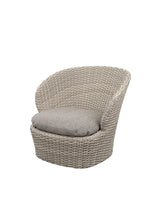 Coast Loungestol med. Swivel, sand fra Cane-line - 6 - Jacobsen Plus