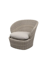 Coast Loungestol med. Swivel, sand fra Cane-line - 5 - Jacobsen Plus