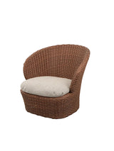 Coast Loungestol med. Swivel, umber brown fra Cane-line - 6 - Jacobsen Plus