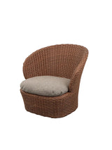 Coast Loungestol med. Swivel, umber brown fra Cane-line - 7 - Jacobsen Plus