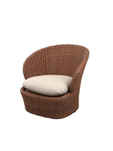 Coast Loungestol med. Swivel, umber brown fra Cane-line - 8 - Jacobsen Plus