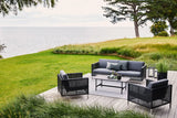 Twist Couchtisch, rechteckig von Cane-line - 3 - Jacobsen Plus