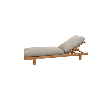 Kissen für VISTA Sonnenliege in Teak, von Cane-line - Hellbraun - Jacobsen Plus