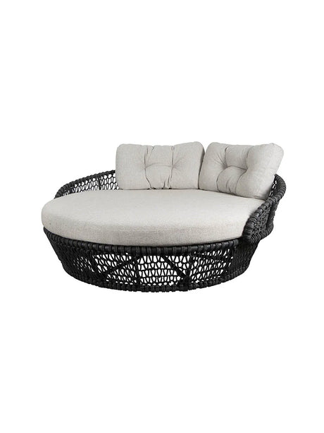 Ocean Daybed, Soft Rope von Cane-line - Dunkelgrau - Jacobsen Plus