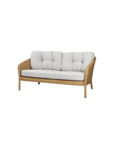 Ocean 2-pers. Sofa, flat weave fra Cane-line - Light brown - Jacobsen Plus