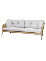 Ocean 3-Sitzer Sofa, flat weave von Cane-line - 6 - Jacobsen Plus