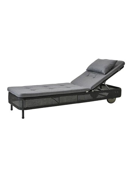 Presley Solvogn fra Cane-line - Sort / Grey, Cane-line Natté - Jacobsen Plus