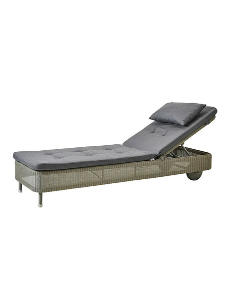 Presley Solvogn fra Cane-line - Taupe / Grey, Cane-line Natté - Jacobsen Plus