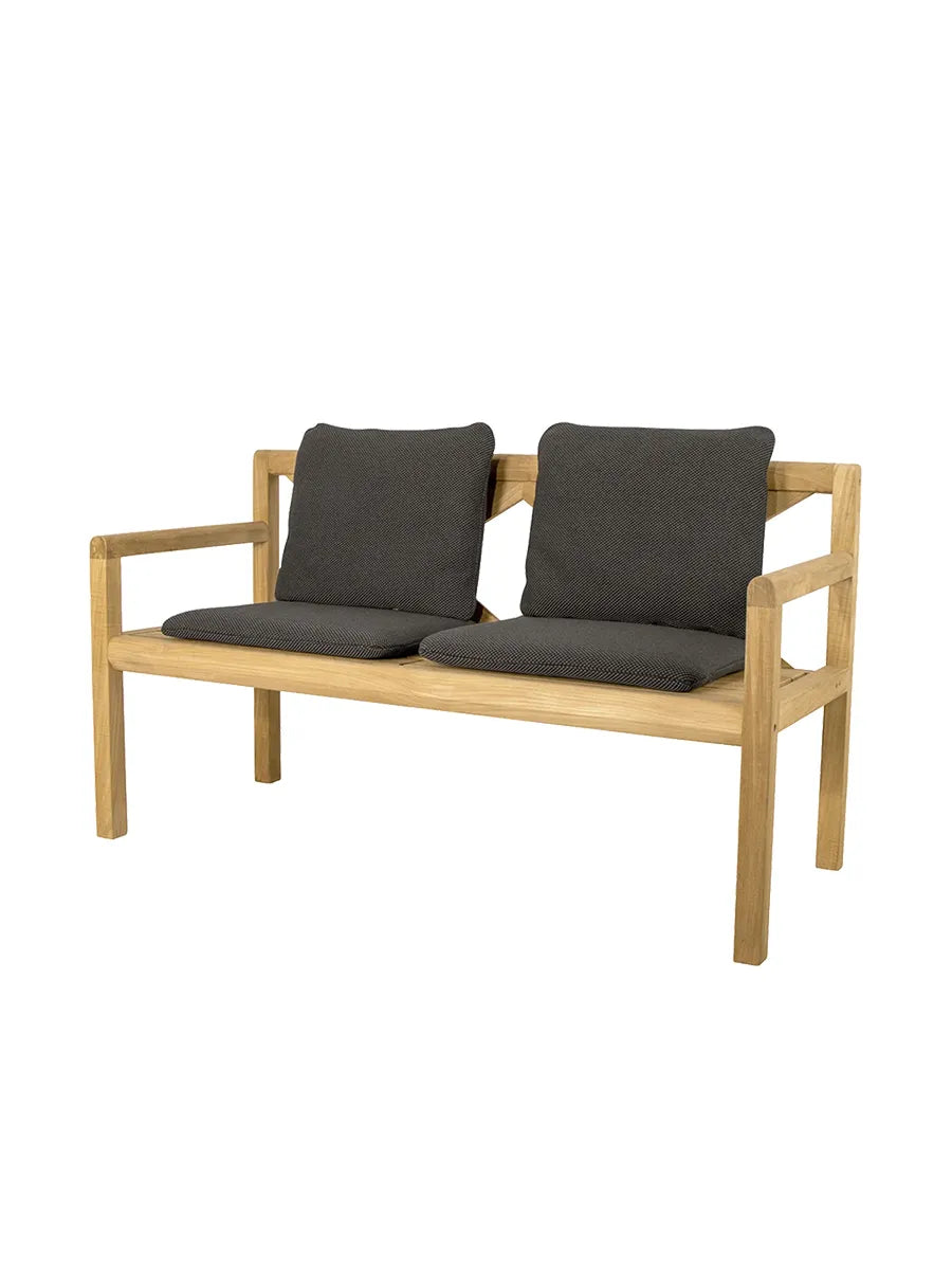 Grace 2 pers. Bænk von Cane-line - 3 - Jacobsen Plus