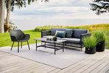 Twist Couchtisch, rechteckig von Cane-line - 4 - Jacobsen Plus