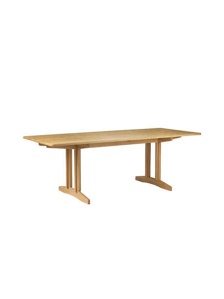 C64 Shaker Bord von FDB Møbler - 220 x 90 cm / Eg massiv, geölt - Jacobsen Plus