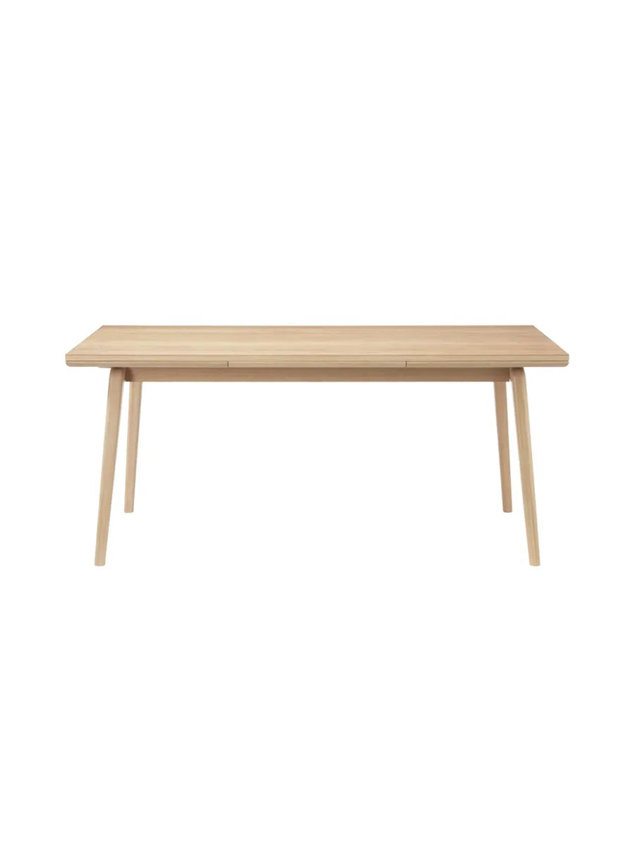 C65 Åstrup spisebord med udtræk, lakeret eg fra FDB Møbler - 90 x 170- 270 cm - Jacobsen Plus