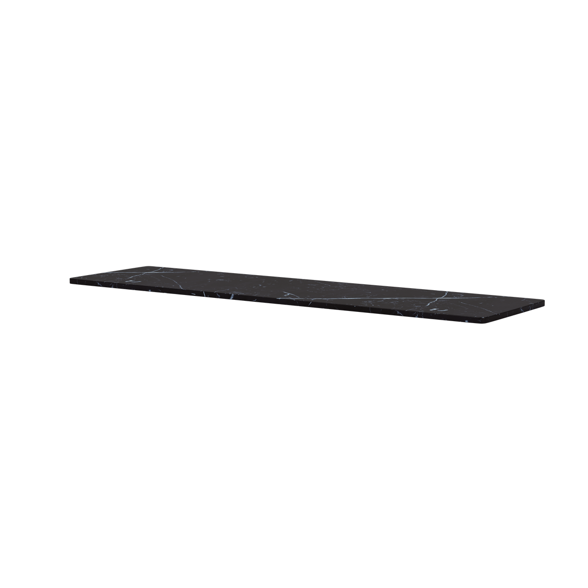 Topplade til Panton Wire fra Montana - Dobbelt: 18,8 x 70,1 cm / Sort marmor - Jacobsen Plus
