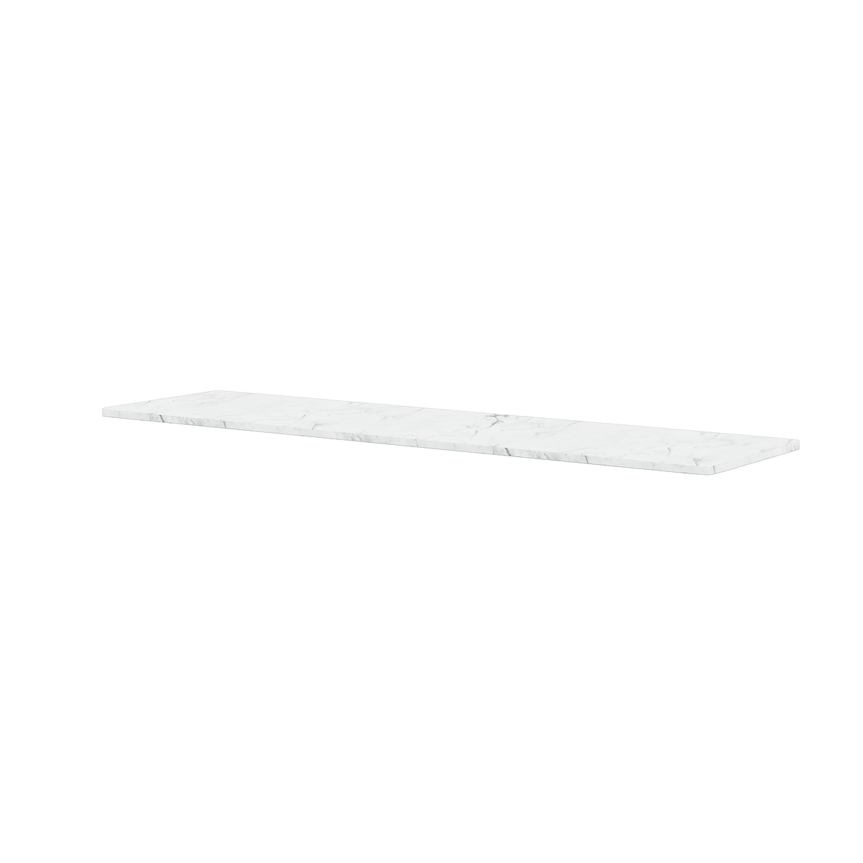 Topplade til Panton Wire fra Montana - Dobbelt: 18,8 x 70,1 cm / Hvid marmor - Jacobsen Plus