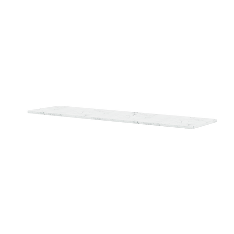 Topplatte für Panton Wire von Montana - Doppelt: 18,8 x 70,1 cm / Weißer Marmor - Jacobsen Plus