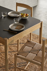 C44 Esstisch 80 x 120 cm, nero von FDB Møbler - 2 - Jacobsen Plus