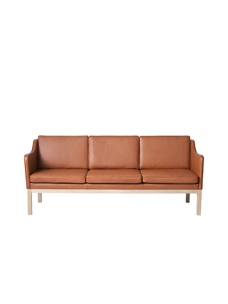 L43 MK46 Sofa, Cognac Leder af Mogens Koch - 1 - Jacobsen Plus