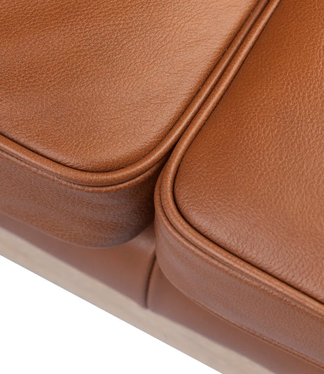 L43 MK46 Sofa, Cognac Leder af Mogens Koch - 4 - Jacobsen Plus