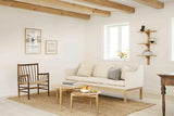 L43 MK46 Sofa, Beige Textil af Mogens Koch - 3 - Jacobsen Plus