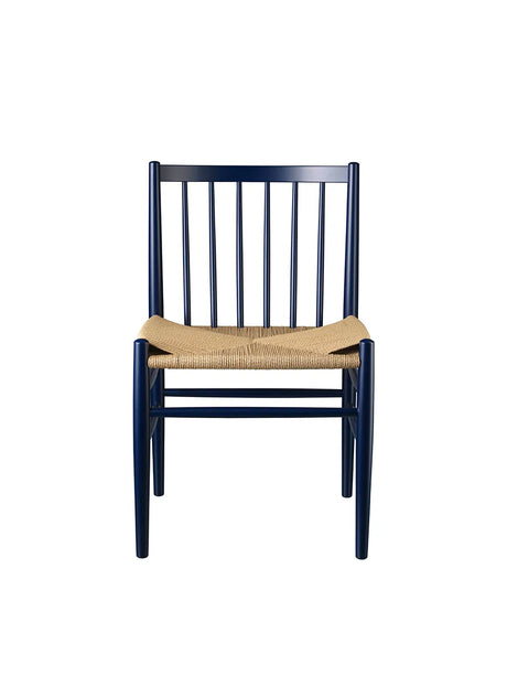 J80 spisebordsstol fra FDB Møbler - Steel Blue - Jacobsen Plus