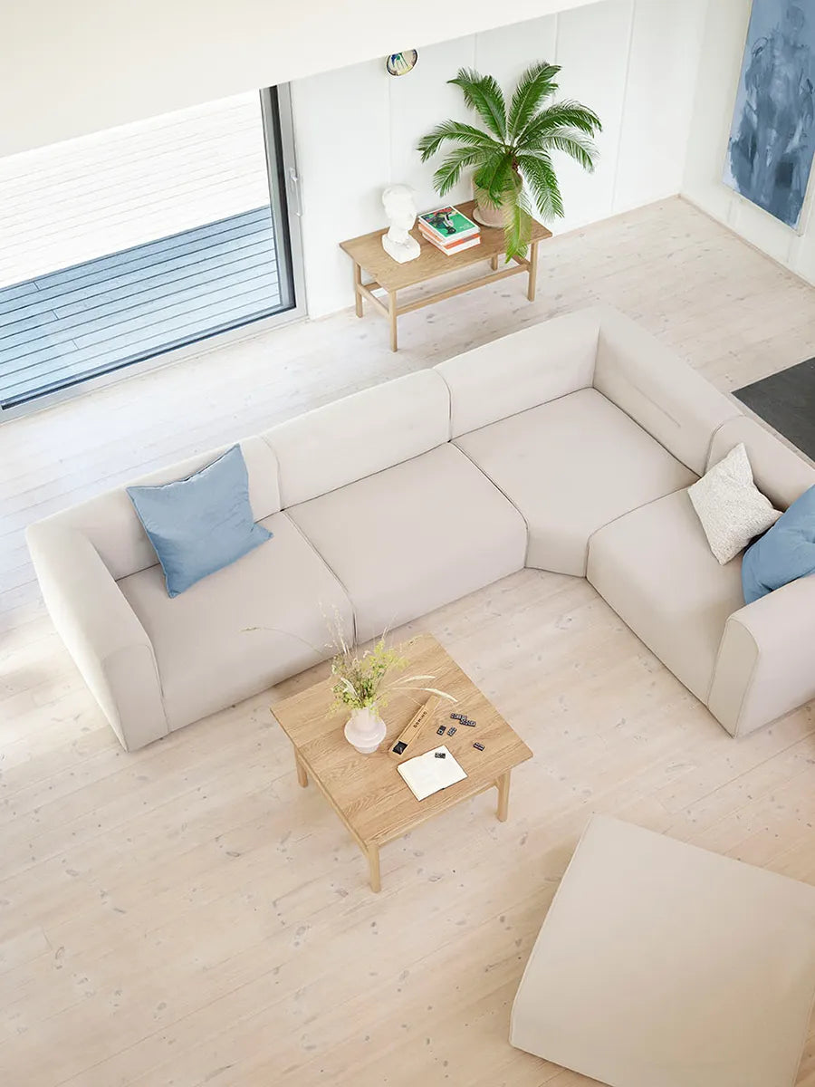 D33 Couchtisch, 80x80 cm von FDB Møbler - 2 - Jacobsen Plus