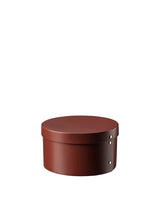 X3 Drejø Aufbewahrungsbox, Ø22 cm von FDB Møbler - Oxide Red - Jacobsen Plus