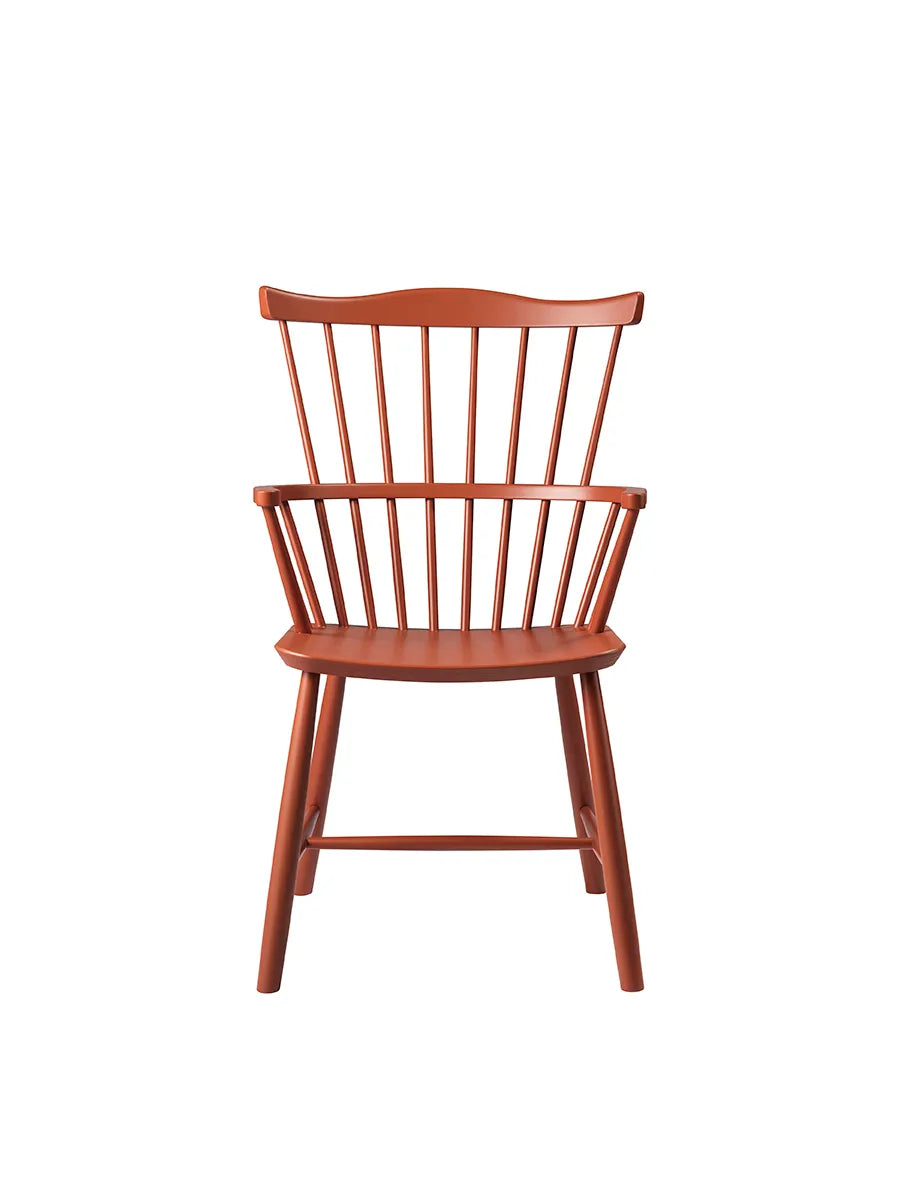 J52B spisebordsstol fra FDB Møbler - Brick Red - Jacobsen Plus
