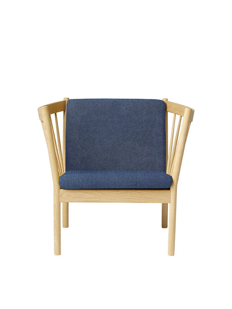 J146 Sessel von FDB Møbler - Dark Blue MLF36 - Jacobsen Plus