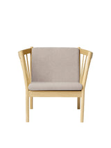 J146 Sessel von FDB Møbler - Light Grey MLF02 - Jacobsen Plus