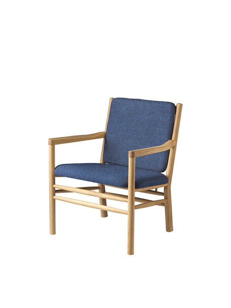 J147 lænestol fra FDB Møbler - Dark Blue MLF36 - Jacobsen Plus