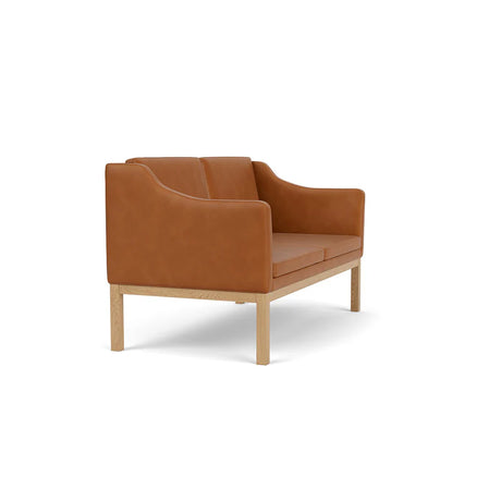 L45 MK154 2 Pers. Sofa, Cognac Leder af Mogens Koch - 2 - Jacobsen Plus