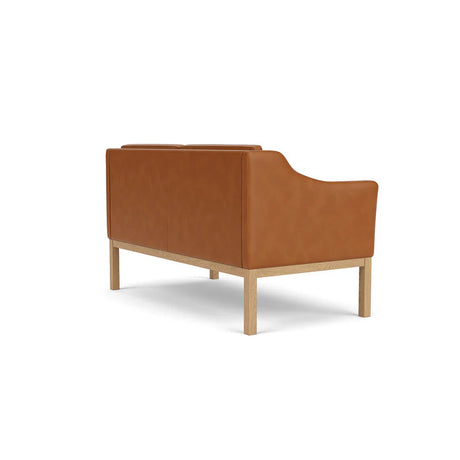 L45 MK154 2 Pers. Sofa, Cognac Leder af Mogens Koch - 3 - Jacobsen Plus