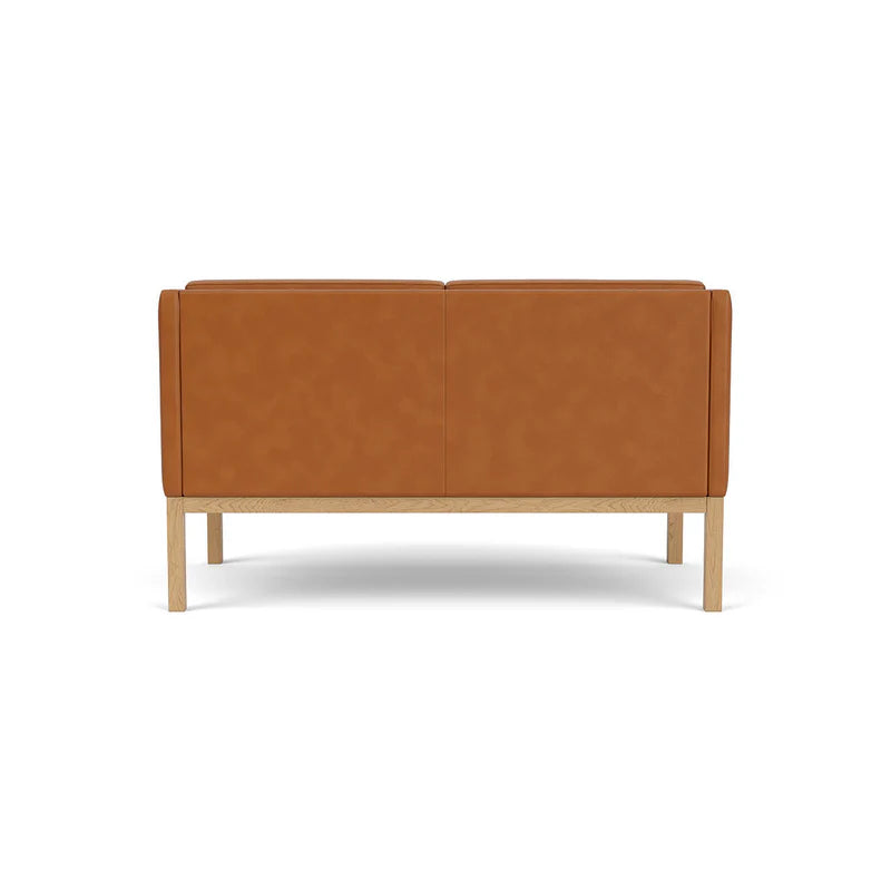 L45 MK154 2 pers. sofa, cognac læder af Mogens Koch - 4 - Jacobsen Plus