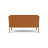 L45 MK154 2 pers. sofa, cognac læder af Mogens Koch - 4 - Jacobsen Plus