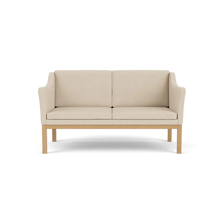 L45 MK154 2 pers. Sofa, Beige Textil af Mogens Koch - 1 - Jacobsen Plus