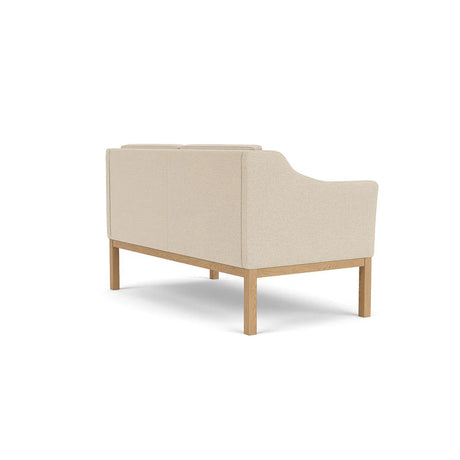 L45 MK154 2 pers. Sofa, Beige Textil af Mogens Koch - 5 - Jacobsen Plus