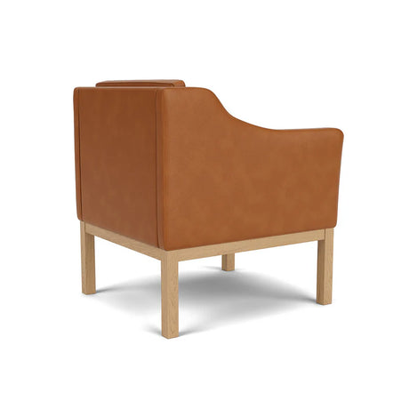 L46 MK155 Sessel, cognac Leder von Mogens Koch - 3 - Jacobsen Plus