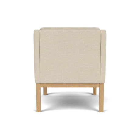 L46 MK155 Sessel, Beige Textil von Mogens Koch - 5 - Jacobsen Plus