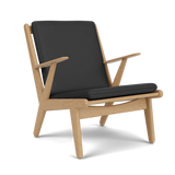 J53 Sessel von FDB Møbler - Denver - Schwarz Leder (01) - Jacobsen Plus