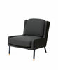 Blink Lounge Chair Main Line Flax 28 Black sand/gold fra Stellar Works