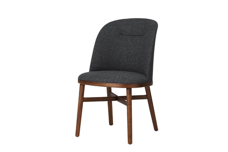 Bund Dining Chair Walnuss, Melange Nap 191 von Stellar Works - 1 - Jacobsen Plus