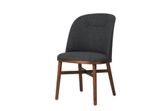 Bund Dining Chair Walnuss, Melange Nap 191 von Stellar Works